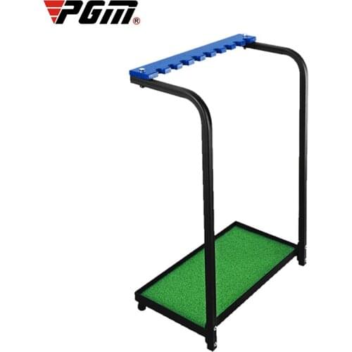 Golf Club Racks Club Display Racks 9 Slot Stand Holder Metal Shelf Organizer Court Supplies