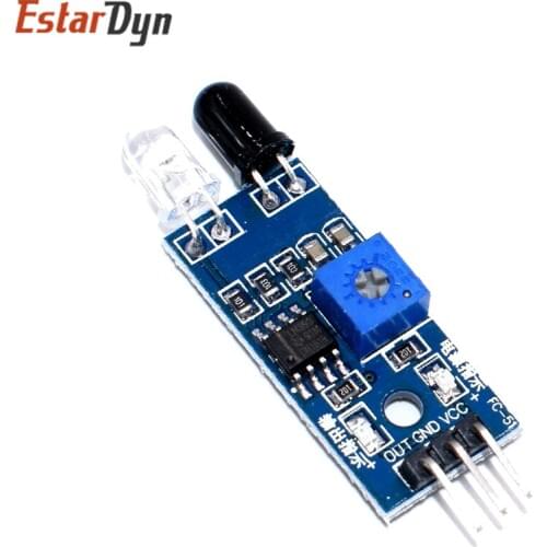 Smart Electronics New for Arduino Diy Smart Car Robot Reflective Photoelectric 3pin IR Infrared Obstacle Avoidance Sensor Module