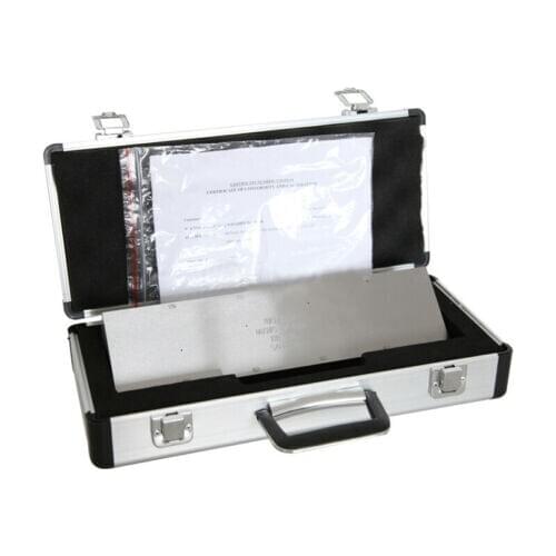 UT Test Block NavShip Phased Array/1018 Steel Calibration Block
