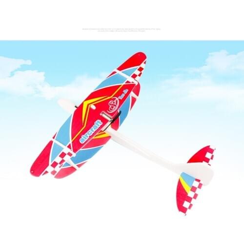 Big Hand Throw Foam Planes DIY Kids Toys Flying Glider Aeroplane Model Party Fillers Flying Glider Plane Toys For Kids Game