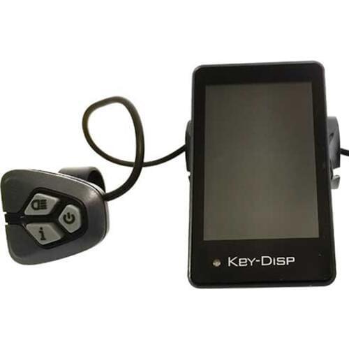 New E-Bike Intelligent LCD Display KD718 Display With USB Port For Various Electric Bike Mid Display Waterproof Connector