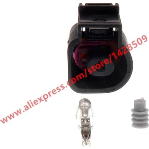 20 Sets 1 Pin Engine Oil Pressure Switch Horn Plug Waterproof Connector For Audi VW 1J0 973 701 1J0973701