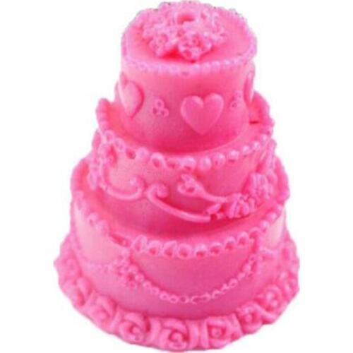 Baking Accessories Fondant Mould Cake Decorating Tools Three Layers Silicone Mold Cake Border Decoration Moulds