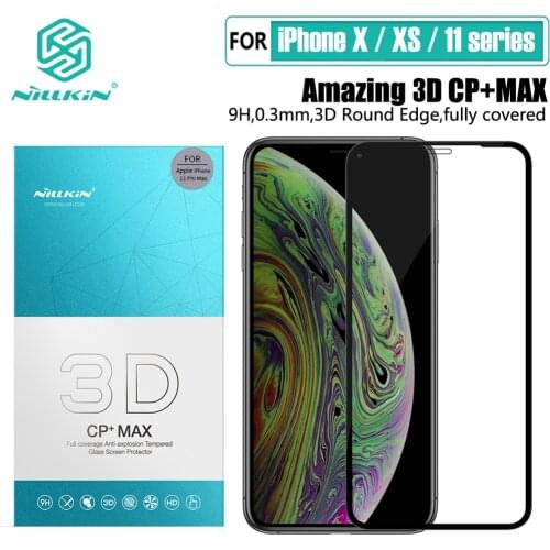 For iPhone 12 Pro Max Glass NILLKIN 9H Anti-Burst Screen Protector H/H+Pro/CP/XD/3D Tempered Glass for Apple 11 XR XS Mini