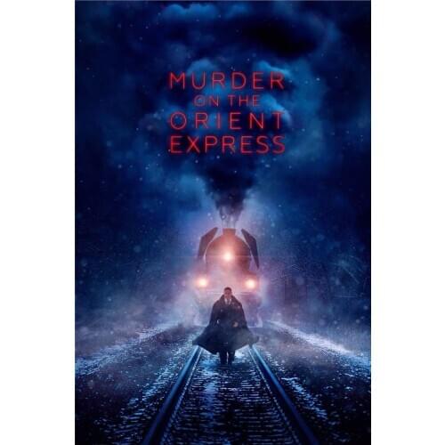 Home Decor Murder on the Orient Express 3-Silk Art Poster Wall Sticker Decoration Gift
