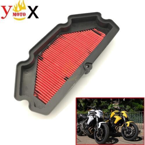 ER-6N ER-6F Sport Bike Motorcycle Cotton Gauze Air Filter Intake Cleaner For Kawasaki Ninja 650R ER6N ER6F EX-6 2012-2015 12 13