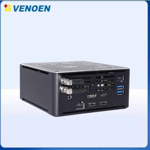 I9 Mini PC Intel 9880H Windows10 linux 8 Cores 16 Threads M.2 NGFF NVME HD Mini DP Type-C tiny desktop computer industrial