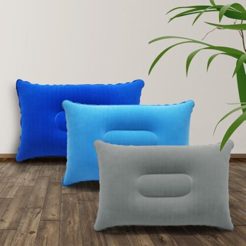 Portable Fold Outdoor Travel Sleep Pillow Camping tent inflatable pillow airplane hotel rest Comfortable Sleep Pillows