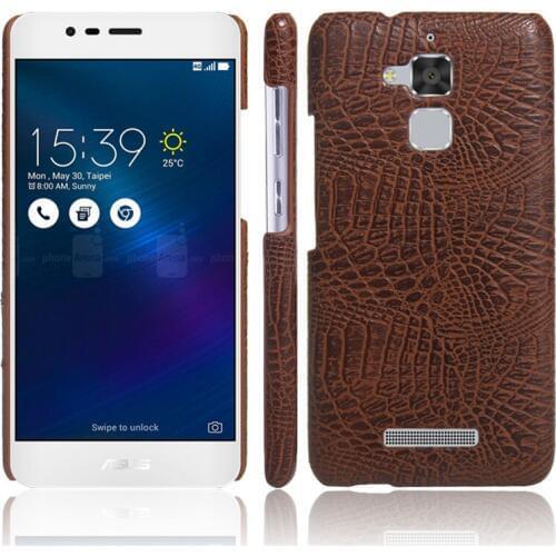 New arrival For Asus Zenfone 3 Max ZC520TL 5.2inch Case Luxury Crocodile Skin Back Cover Asus ZC520TL Phone Bag Case