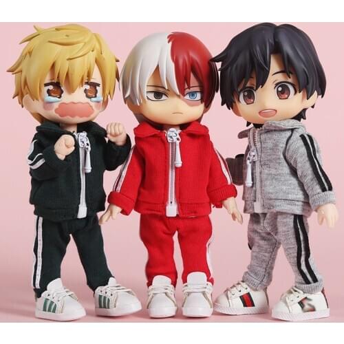 Ob11 baby clothes sportswear suit school uniform for obitsu11,GSC body, molly, 1 / 12bjd doll clothes accessories for dolls