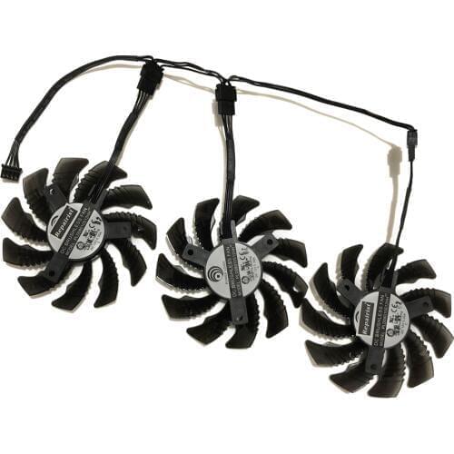 3pcs/set PLD08010S12HH gtx1080 gtx1080Ti VGA Cooler For GIGABYTE GTX 1080 1070 Ti G1 Gaming 1060 G1 ROCK Video Card Cooling