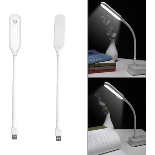 Mini Portable USB LED Lamp 5V 6W Super Bright Book Light Reading Lamp For Power Bank PC Laptop Notebook