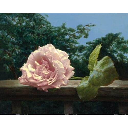 Needlework Embroidery Flower Full Drill Square/round 5D DIY Diamond Painting Cross Stitch Resin Wall Picture By Numbers Decor