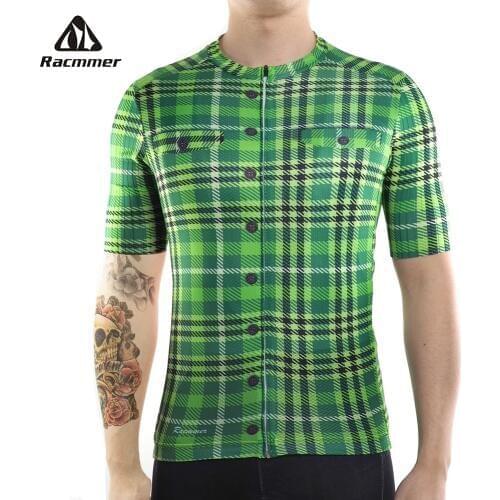 Racmmer 2020 Funny Cycling Jersey Mtb PRO Bicycle Clothing Bike Wear Clothes Short Maillot Roupa Ropa De Ciclismo Hombre Verano