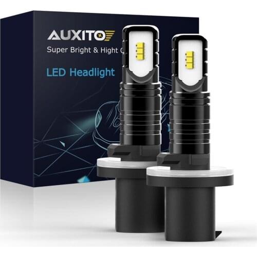 2Pcs 1200LM H27 LED 6000K White 880 881 LED Fog Lamp Bulb Car Daytime Running Light DRL for Kia Hyundai Ford Chevrolet 12V 24V