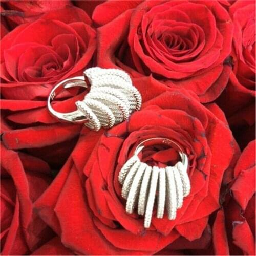 Xa268 Luxury Designer Fashion 925 Sterling Silver shinning European style Jewelry leaves shaped pb