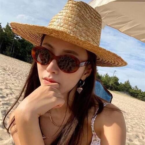 Womens Sunglasses Personalized Small Goose Egg All-Match Sun Glasses Beige Chic Fashion Outdoor Eyewear Shopping UV400