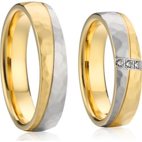 100 PCS wholesale lots bulk custom rings for women his and her jewellery wedding ring