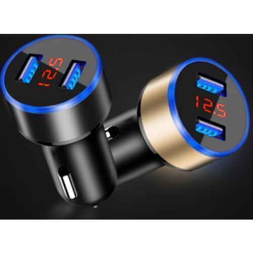 2019 USB Car LED Phone Charger Auto Accessories for Ford Focus 2 3 4 Fusion Fiesta MK2 MK3 MK4 Escape Ecosport Explorer Edge