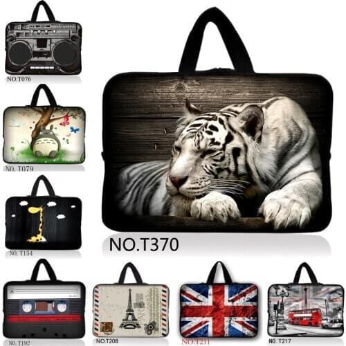 Tiger Laptop Sleeve Bag for Macbook Air 11 Air 13 Pro 13 Pro 15'' New Retina 12 13 15 Notebook Handbag 14" 13.3"15.4" 15.6"