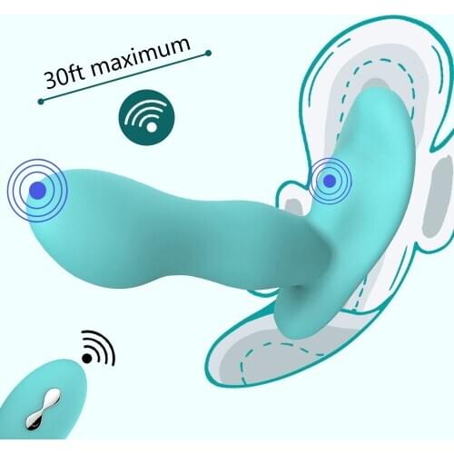 Butterfly Dildo Vibrator Wearable G Spot Clitoral Stimulator Massager Wireless Remote Rechargable Sex Toy For Women Masturbator