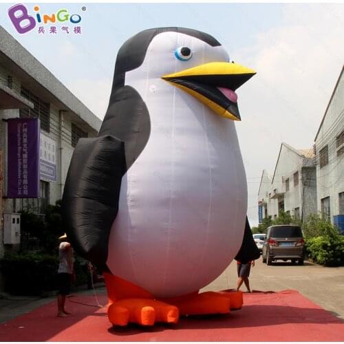 Personalized 5M Height Giant Inflatable Penguin / Inflatable Penguin Decoration / Christmas Penguin Decoration Outdoor Toys