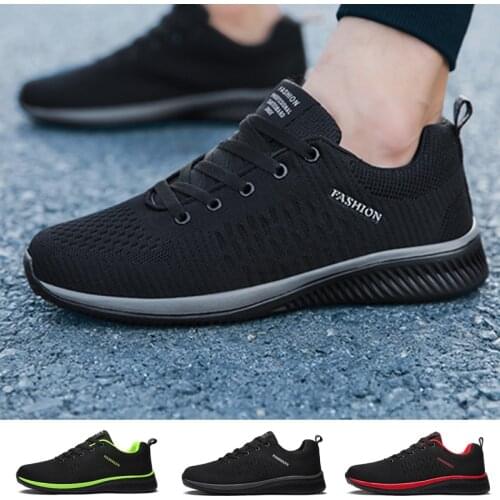 Mesh Men Shoes Summer Lightweight Sneakers Men Outdoor Casual Walking Shoes Breathable Slip on Mens Loafers Zapatillas Hombre 48