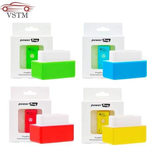 Power Prog NitroOBD2 With Reset Button Car Chip Tuning Box For Diesel/Benzine Cars EcoOBD2 Eco OBD2 Reset Function Nitro OBD2