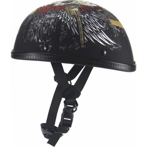 Personalized helmet, scoop helmet, EE half helmet, classic Japanese retro semi battery car helmet in summer