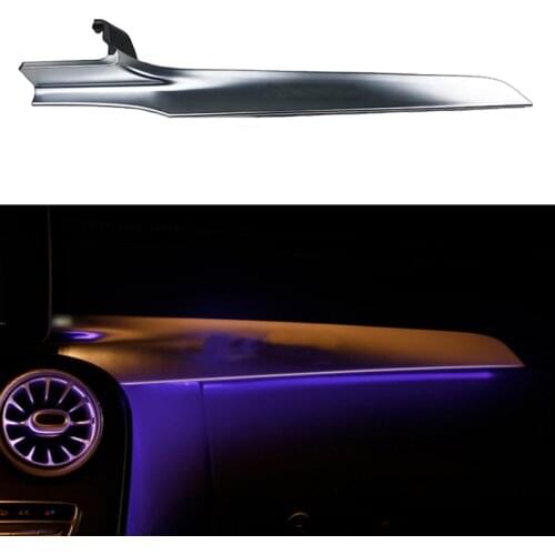 Fit for w205 Mercedes Benz C Class GLC 2015-2019 in ambient light stripes Co-pilot Atmosphere light passenger trim led light