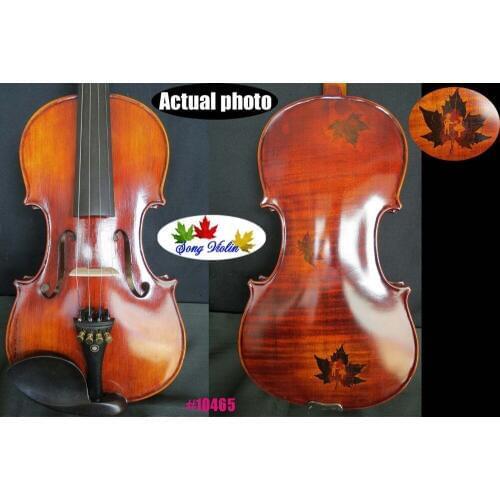 Strad style SONG Brand maestro inlay 4/4 violin,good sound violin #10465