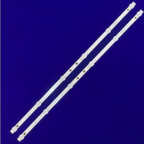 575MM 2PCS LED Strips SJ.CX.D3200601-3030HS-M for 32 TV RCA RTV32Z2SM BBK 32LEM-1027/TS2C DJTV321 H32D7000E HTV-LED32HD101T2