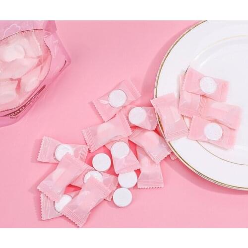 Candy-type Compressed Travel Towel for One-time Fashion Safety and Environmental Protection Non-woven Tow