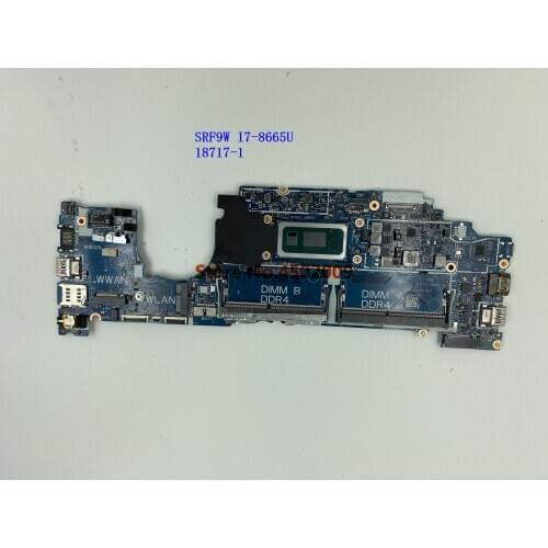 0RKC2Y 05PW9V CN-0RKC2Y CN-05PW9V for dell 5300 18717-1 laptop motherboard with SRF9W I7-8665U 100% tested