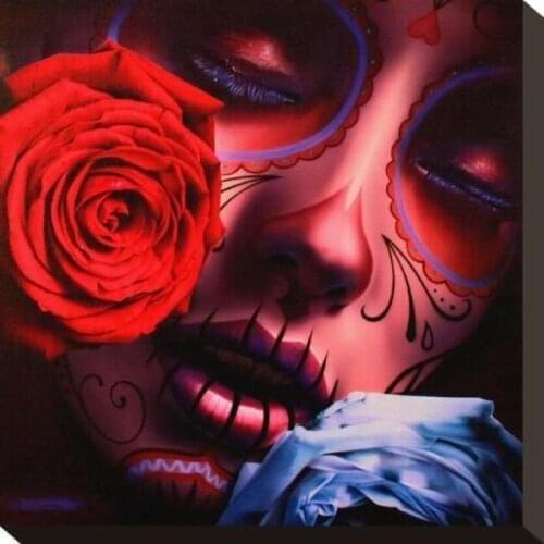 5d Diamond Painting Horror woman Diamond Embroidery Cross Stitch Rhinestones Full Mosaic Home Decor