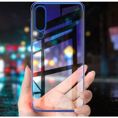Fashionable Simple Plain Phone Case For Redmi K30 K20 Redmi Note 9 8 7 6 5 Pro Case Electroplating Soft TPU Transparent Cover