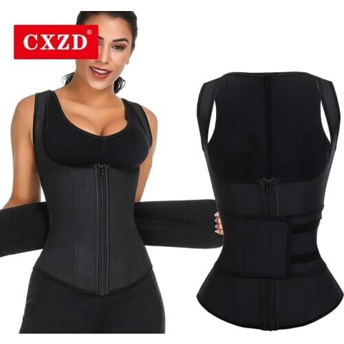 CXZD Training Cincher Workout Waist Trainer Corset Waist Trainer Corset Sweat Belt for Women Compression Trimmer Workout Fitness