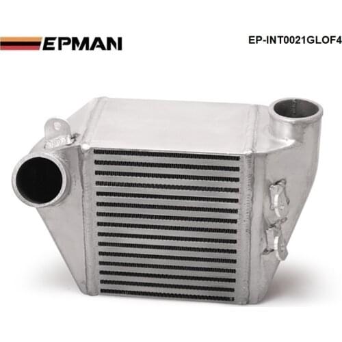 For VW JETTA GOLF 1.8T MK4 BOLT ON ALUMINUM SIDE MOUNT INTERCOOLER 1.8L TURBO CHARGE Tansky EP-INT0021GLOF4