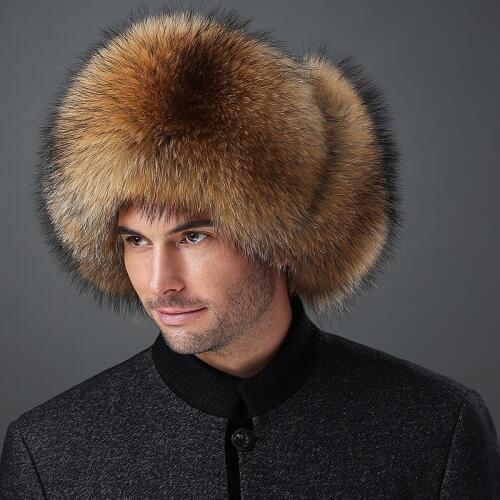 Fu Sheng Fang Men's Hats With Earflaps