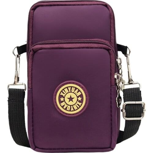 2021 Summer Womens Crossbody Bag New Mobile Phone Bag Sports Arm Bag Fashion One Shoulder Messenger Zero Phone Bag Stall Source