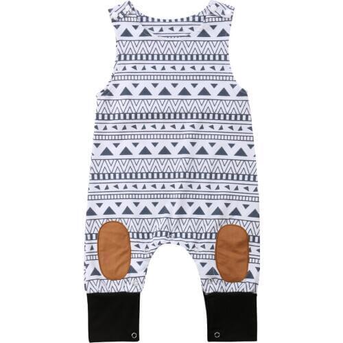 Hot Sale Newborn Baby Rompers Boys Girls Print Romper Long Pnats Jumpsuit Outfits Clothes One-piece 0-24Months
