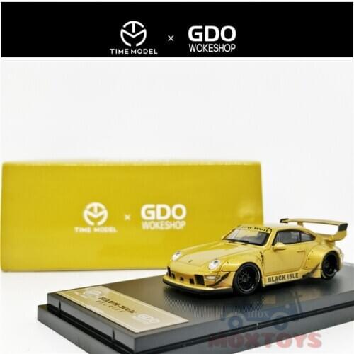 Time Model x GDO WorkShop 1:64 RWB 993 Black Isle Fall out Diecast Model Car