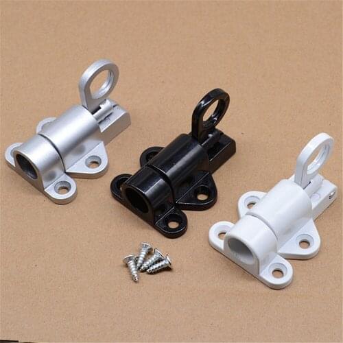 1pcs Self Closing Latch Bolt Door Bolt Latch Sprung Attic Loft Ceiling Hatch Lock Catch Part Aluminium Alloy