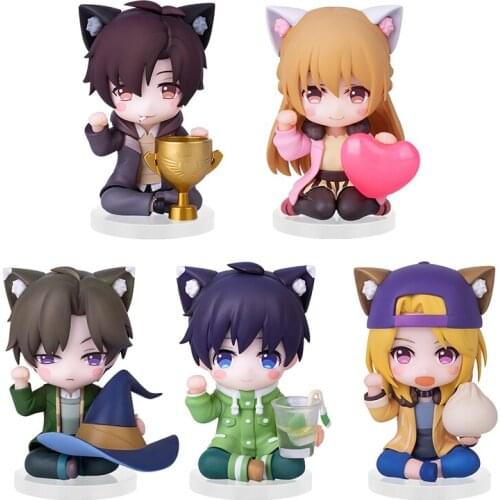 Anime The Kings Avatar Ye Xiu Su Mucheng Wang Jiexi Qiao Yifan Bao Rongxing Action Figures Model Desktop Ornaments Toy Gifts