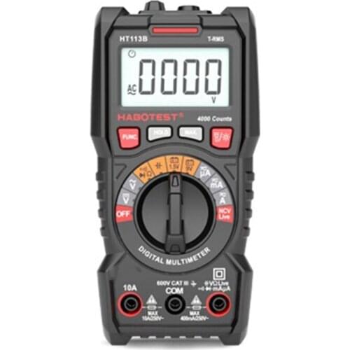 HABOTEST 600V 10A Digital Multimeter Tester Professional Multitester DMM Ohm AC DC Voltage Current Battery Tester