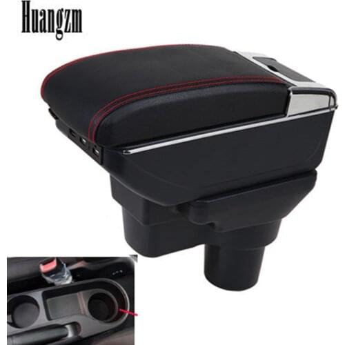 For Kia Rio 4 armrest box Kia Rio 4 X-line 2017 2018 2019 2020 car armrest box accessories interior Storage box Retrofit parts