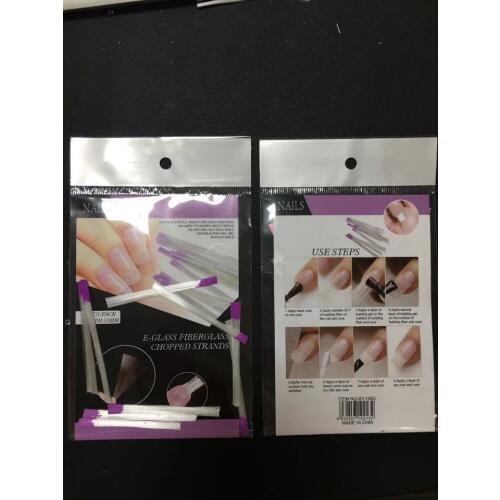 2019 NEW Fiberglass Nail Form for Nail Builder Extension Fibernails Acrylic Tips Manicure Salon Tool Clips Silk Wraps,ui79