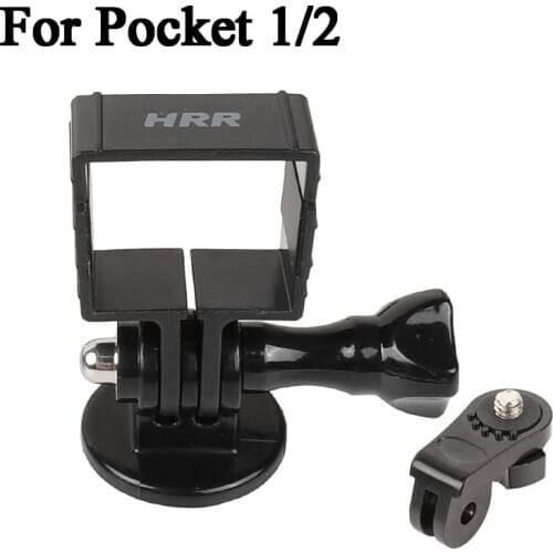 Fixed Frame Expansion Tripod Adapter Selfie stick Mount External Accessory for DJI Osmo Pocket 1 2 Gimbal Camera