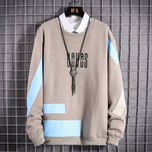 EL BARCO Spring Hip Hop Men Sweatshirt Cotton Streetwear Black Male Hoodies Coat Soft White Jacket Harajuku Khaki Pullover Shirt