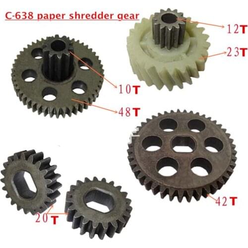 New C-638 paper shredder gear sets C638/C838/3628